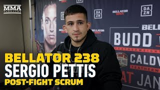 Bellator 238: Sergio Pettis Admits He Was 'Stressed Out' Over Bellator Debut - MMA Fighting by MMA Fighting