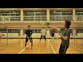 ﾌｧﾐﾘｰﾊﾞﾄﾞﾐﾝﾄﾝ　KOBUTA練習①