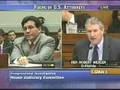 Rep. Robert Wexler Grills Alberto Gonzales