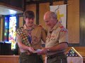 well, a written agreement to dance a jig was fulfilled today at andrew's eagle ceremony. congratulations, andrew!!!