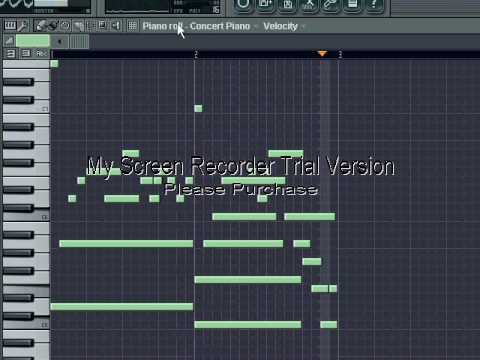 fl studio 7 - Piano Melody Like No Other!