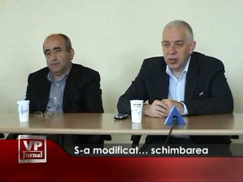 S-a modificat… schimbarea!