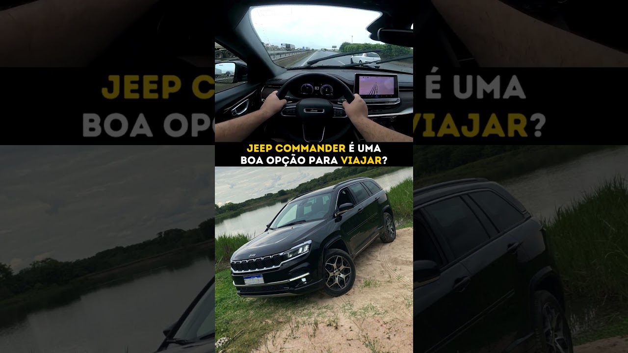 Jeep Commander é um dos melhores carros para se viajar com sua família! #jeep #jeepcommander