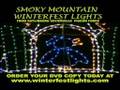 Winterfest Lights From Gatlinburg, Pigeon Forge Sevierville
