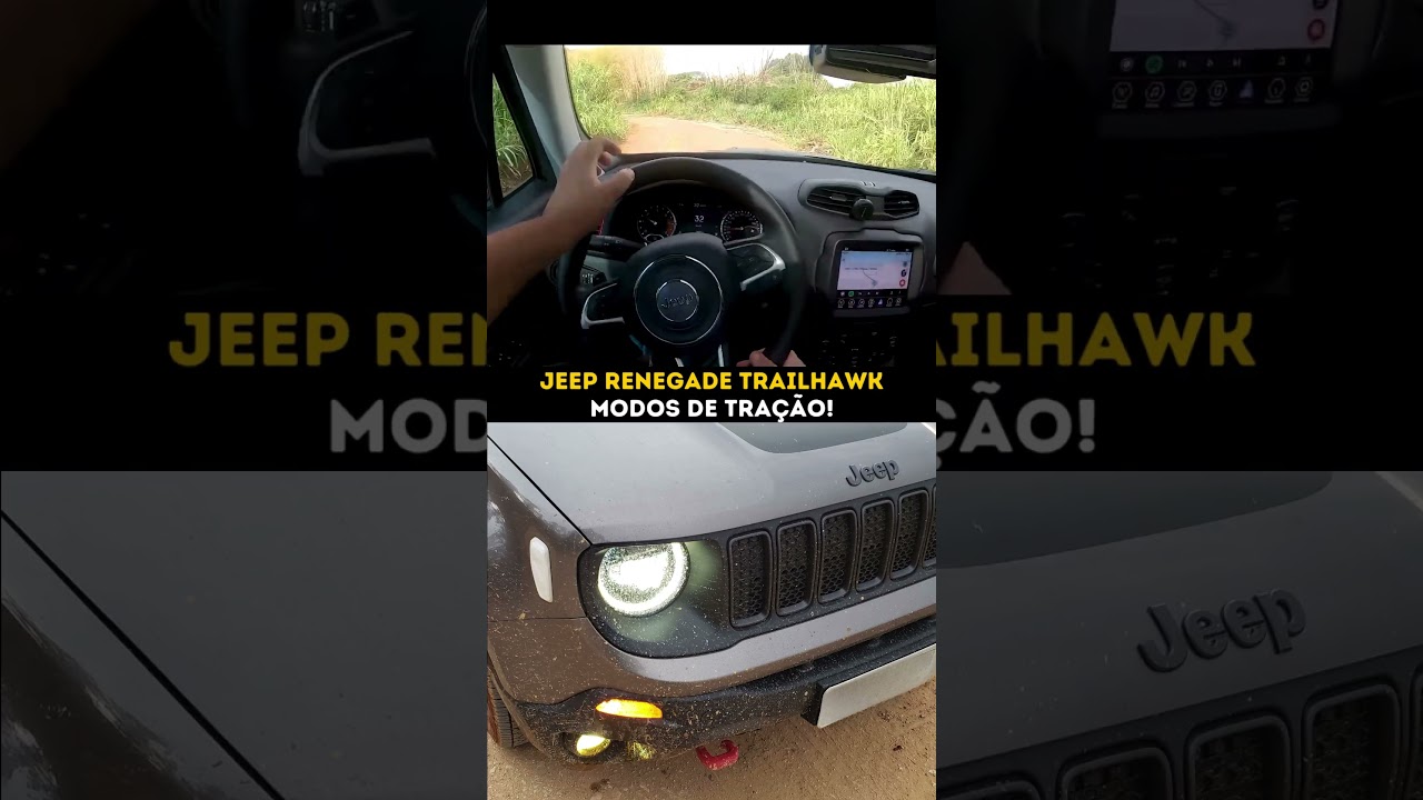 Alguns dos modos de tração do Jeep Renegade Trailhawk 4x4 diesel! #renegade