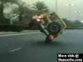 Nissan Patrol riding on 2 wheels - nice trick Nissan Patrol riding on 2 wheels - nice trick