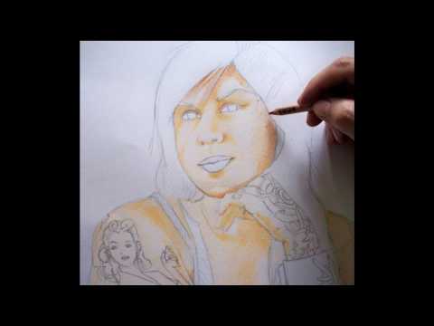 how to draw kat von d