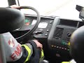 Alarmowa jazda Niemieckiej straży pożarnej
