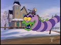 bj's scoffing behavior lands him in the sandy dunes of sandworom land and when he hatches a baby sandworm, escapes back to the neitherwolrd (it persuing) lydia summons both of them to the outerworld! i enjoy watching bj getting chased by his mortal enemy xd quite entertaining and he screams over 25 times!