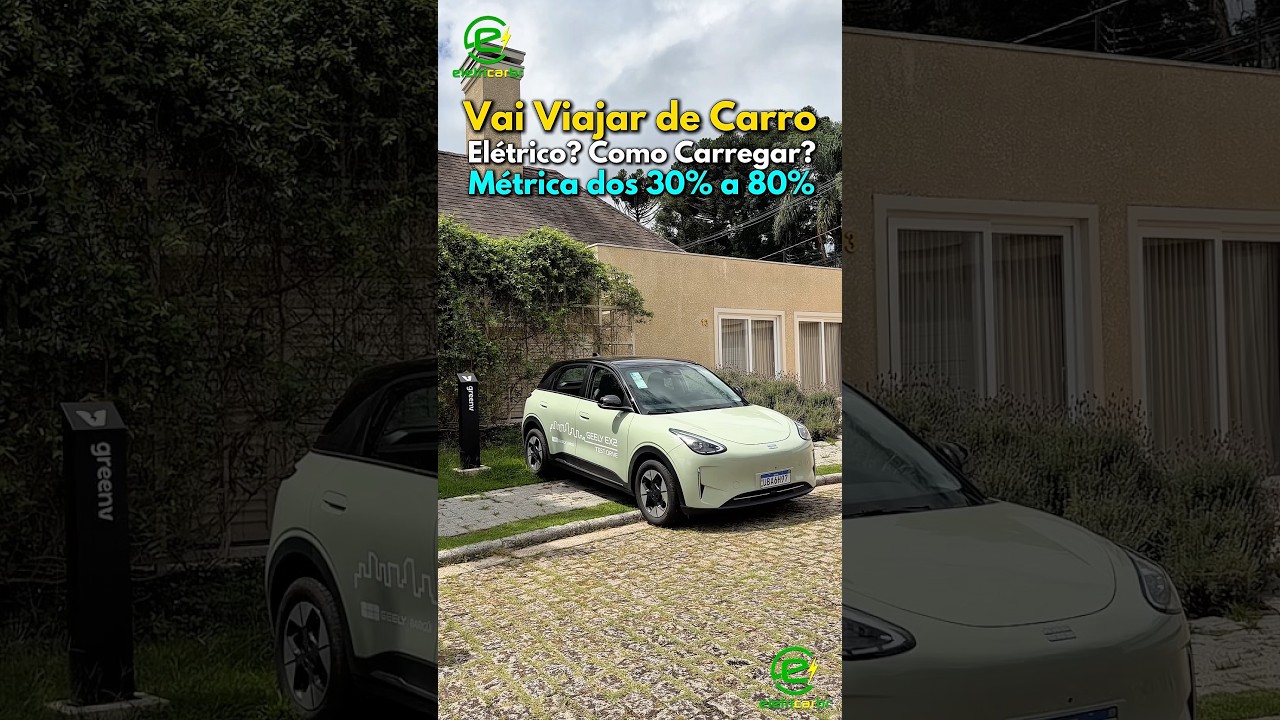Vai Viajar de Carro Elétrico? Dica de Carga Rápida de 30% a 80%