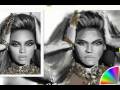 Beyonce as Sasha Fierce - Speed Painting by Chip Whitehouse