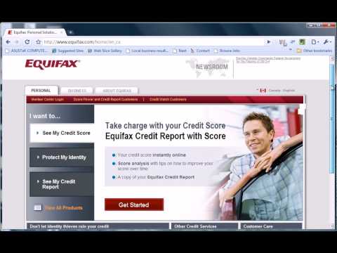 how to obtain equifax credit report