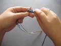 Figure-8 Cast On on 2 Circular Needles