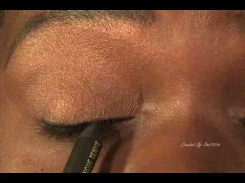 eye pencil - Dezi Showing You Her Every Day Smokey Eye, Using Black Eye Pencil And Black Eye Shadow!!
