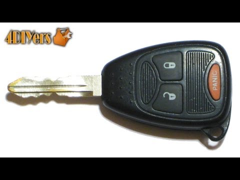 DIY: Dodge Key Fob Battery Replacement & Disassembly