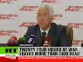 1400+ KILLED IN 24 HRS GEORGIA RUSSIA FREE MASONS MARCHING