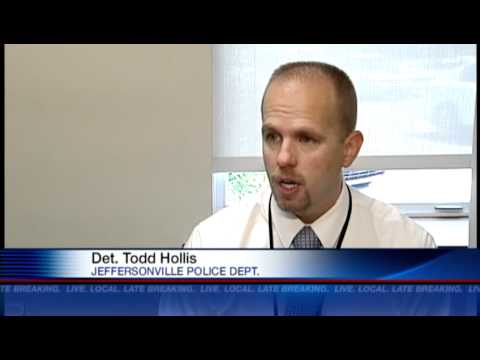 school vandalized - Police are looking for suspects responsible for vandalism at Jeffersonville High School.