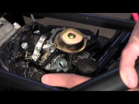 how to put a carburetor on a go kart