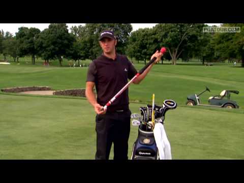 bag - Check out what PGA TOUR winner Dustin Johnson carries in his golf bag on the course. For more about Dustin, visit PGATOUR.COM.