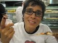 marga and the manager grab a ny slice