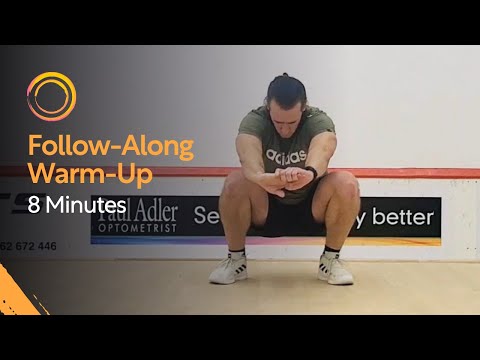 Squash Coaching: 8-Minute Follow-Along Warm-Up