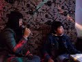 Hae Jin and Kwang Il singing at the 노래방.
