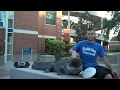 frisbee trick shot