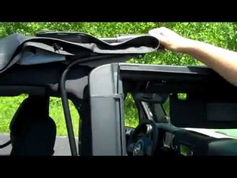 How to remove soft top for 2007 – 2012 Jeep Wrangler