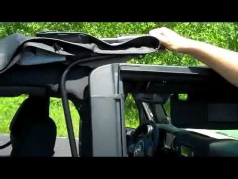 how to fix jeep soft top leak
