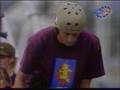 Tony Hawk jumps into the water at X-games 1996