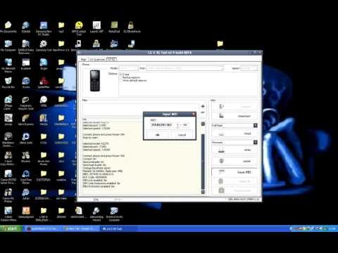 how to repair lg kg110 imei
