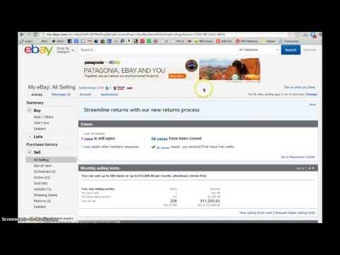 how to open an ebay account