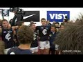 Carlton sing the song after the win against Richmond Rd 14