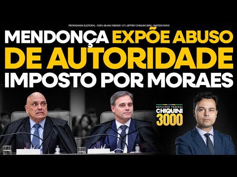 Mendonça vai pra cima de Moraes e pede a Fachin que instaure investigação por abuso de autoridade