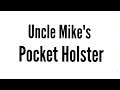 Uncle Mike's Inside-The Pants Holster Size Chart