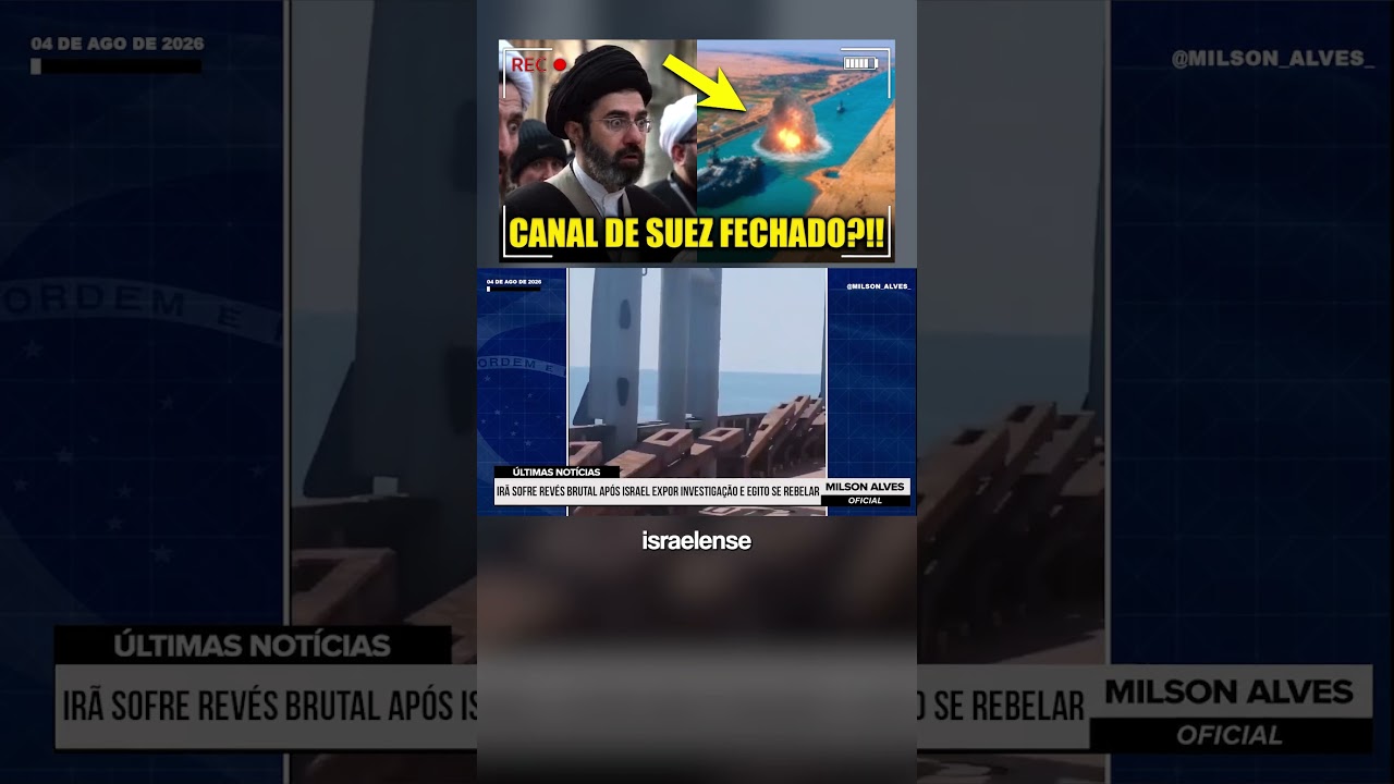 Irã SOFRE REVÉS BRUTAL após Israel expor investigação e Egito SE REBELAR