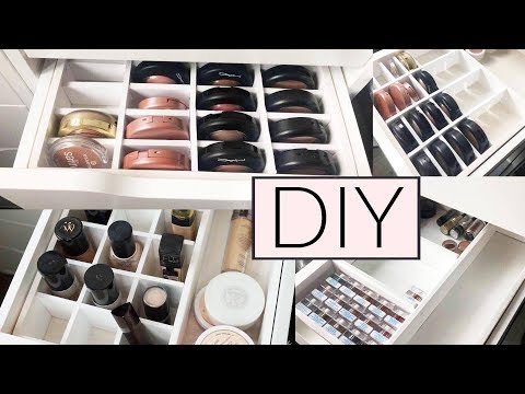 DIY 😍 PERFEKTE IKEA ALEX MAKE - UP ORGANISATION 😍 AUFBEWAHRUNG