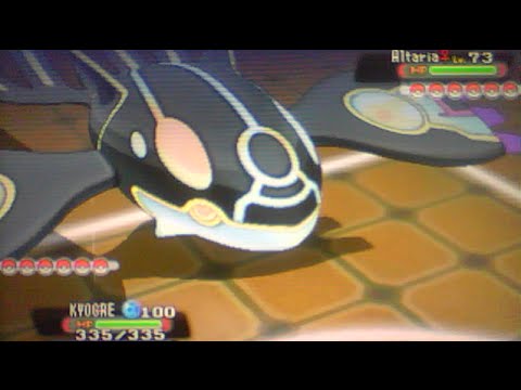 how to turn kyogre and primal form