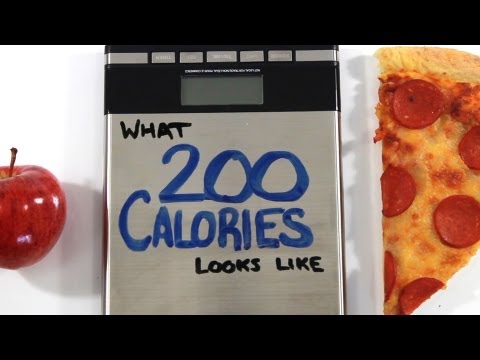 Fun Look at What 200 Calories Looks Like