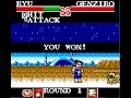 this is a brief clip of super chinese fighter ex for the game boy color, released in 1999 by culture brain. this game is in the same series as kung fu heroes, little ninja brothers, and super ninja boy, and has an snes sibling called super chinese fighter. this is actually a colorized release of 1996's super chinese fighter gb, and neither was released in the united states. the version shown in this video was fan-translated.