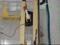 A dynamic single actuator vertical climbing robot