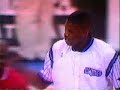MICHAEL JORDAN BLOCKS SHAQ IN THEIR FIRST MEETING MICHAEL JORDAN BLOCKS SHAQ IN THEIR FIRST MEETING
