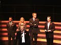 just before the winner of youth choir of the year was to be announced, a fire alarm went off.

everyone was told to leave, which they did, but fortunately it was just a false alarm. we caught the action on video, look at this.

if you want to see who won, see my other video, there's a link during the absstudios bit at the beginning.