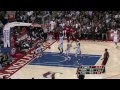 Linas Kleiza dunks on Randy Foye's head (Jan 22, 2012)