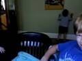 Little Ian Runs Into Wall