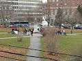 Halifax Forum protest in Corwallis Park on November 21, 2009