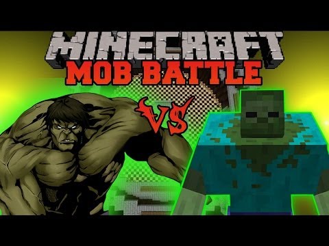 Battle - The Hulk Vs. Mutant Zombie! Can we get 2000 likes for the epic battle?! Don't forget to subscribe for more battles and epic Minecraft content! Facebook! http...