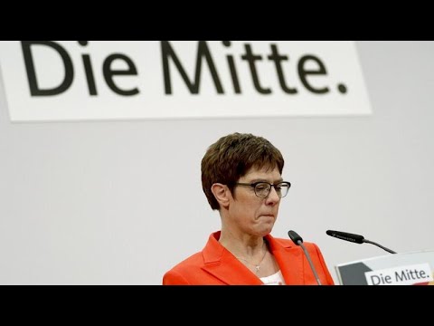 CDU: Kramp-Karrenbauer (AKK) gibt Kanzlerkandidatur und Partei-Vorsitz auf