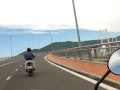 Take a ride through Da Nang, Vietnam. Over the new Thuan Phuoc suspension bridge
