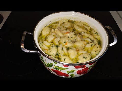 СУП С КЛЁЦКАМИ/ Рецепт как приготовить быстро и вкусно клёцки//